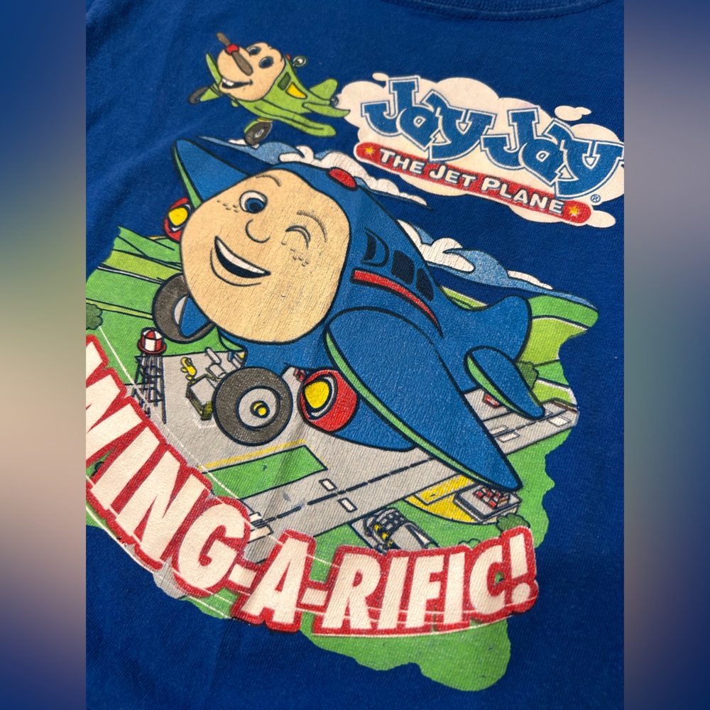 Jay Jay The Jet Plane Long Sleeve Toddler Boy T-Shirt 4T